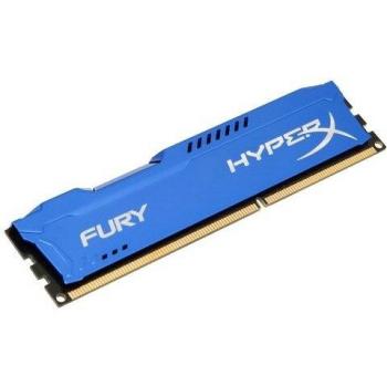 HyperX Fury - Memoria RAM de 8 GB 1333 MHz DDR3 Non-ECC CL9 DIMM, Azul