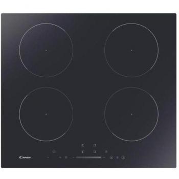 Candy Idea CIS642SCTT/1 - Piano Cottura a Induzione 4 Zone, Vetroceramica, da Incasso, Funzione Keep Warm, Controlli Touch, Nero, 59 cm