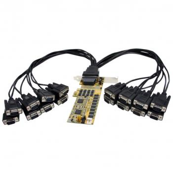 StarTech.com PEX16S952LP - Tarjeta adaptadora PCI Express de 16 puertos serie RS232