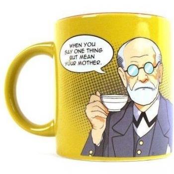 Unemployed Philosophers Guild 13655 Freud - Taza de café, diseño con Texto en alemán