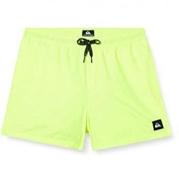 Quiksilver Everyday 15 Swim SRT Pantalones Cortos De Natación, Hombre, Amarillo