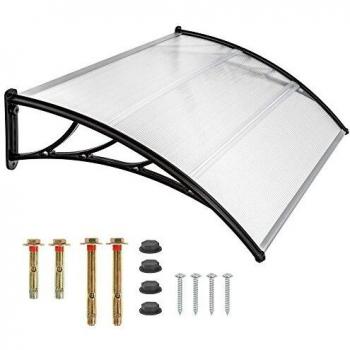 TecTake MARQUESINA Techo TOLDO Dosel para Puertas PROTECCIÓN - Varias tamaños -