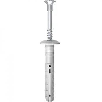 fischer - Tornillo y taco de golpe de acero N 5x30/5 para hormigón, Caja 100 unidades
