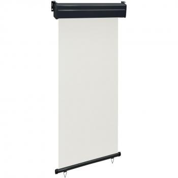Cream Balcony Side Awning 100x250 cm