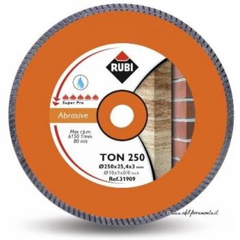 Rubi TON 300 SUPERPRO - Disco de diamante para material abrasivo turbo