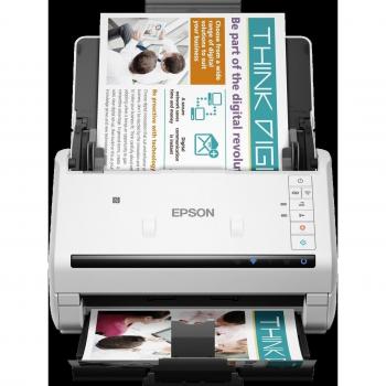 Epson WorkForce DS-570W Alimentación de hojas 600 x 600DPI A4 Color blanco - Escáner