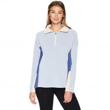 Columbia Glacial IV 1/2 Zip Forro Polar con Media Cremallera, Mujer, Azul, Talla M