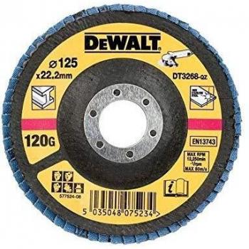 DEWALT DT3268-QZ - Disco de láminas Ø125mm, grano 120 - Cóncavo