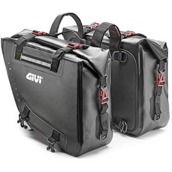Alforjas Laterales Impermeables Givi GRT718, Capacidad 15 Litros