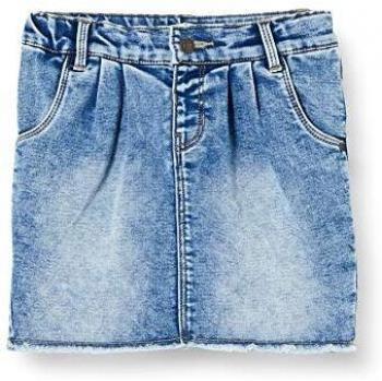 NAME IT Nmfadea Dnm 2344 Swe Skirt Falda, Denim Azul Medio, 104 para Niñas