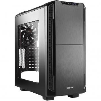 be quiet! Silent Base 600 - Carcasa para Ordenador con Ventana, Color Negro