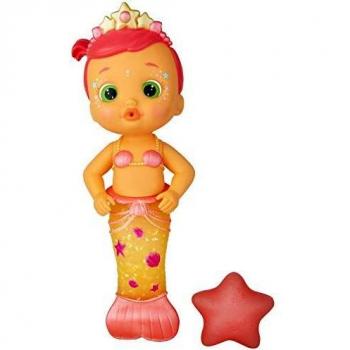 Bloopies Sirenas Luna Muñeca sirena que lanza Agua y hace Burbujas, Juguete de baño para +18 meses