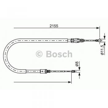 Bosch 1987477994 cable de freno