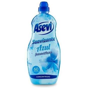 Asevi Suavizante Concentrado, 60 Dosis, Azul, 1500 Mililitros