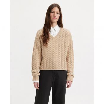 Levi's Jersey de mujer con ochos de manga larga