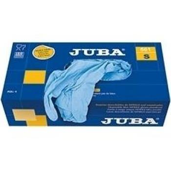 Juba M236244 - Guante desechable nitrilo azul talla l