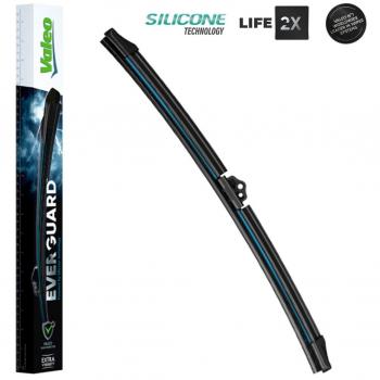 Escobilla limpiaparabrisas VALEO EVERGUARD - VSF35 - Premium con láminas de silicona - Longitud: 350mm - Escobilla delantera (paquete x1) - 566