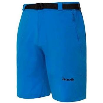 Izas Biescas Pantalones Cortos Trekking, Hombre, Azul Cian, XS
