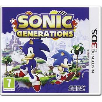 Sonic Generations Juego para Nintendo 3DS - Plataformas, Aventura, Multijugador, Gráficos en 3D, Jugabilidad clásica y moderna, Personajes icónicos de Sonic