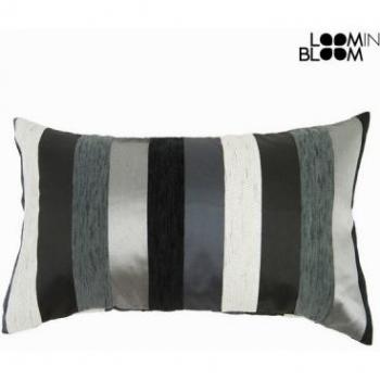 Cuscino motegi nero - Colored Lines Collezione by Loomin Bloom