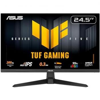 Monitor Gaming ASUS TUF VG259Q5A 24.5 FHD IPS 200Hz 0.3ms HDR10 G-SYNC FreeSync Altavoces