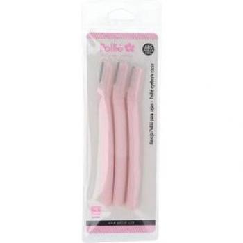 Navajas para Cejas Eurostil 13cm 3uds