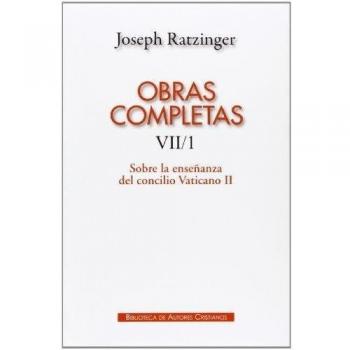 Obras completas de Joseph Ratzinger. VII/1: Sobre la enseñanza del Concilio Vaticano II: Formulación, transmisión, interpretación: 108