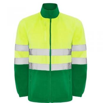 Chaqueta polar alta visibilidad antipilling con protector de barbilla ALTAIR ROLY