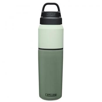 Botella térmica Camelbak Multibev 650ml Verde con capacidad de 650 ml, diseño versátil para bebidas frías y calientes, tapa a prueba de fugas, material duradero y ligero