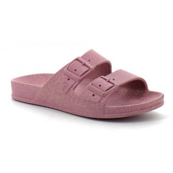 Sandalias Ecológicas de Mujer Cacatoès Carioca con Paillettes en Rosa Vintage