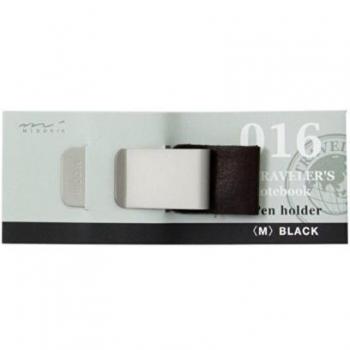 Midori - Lapicero M, recambio Midori 016 para Traveler's Notebook, color negro