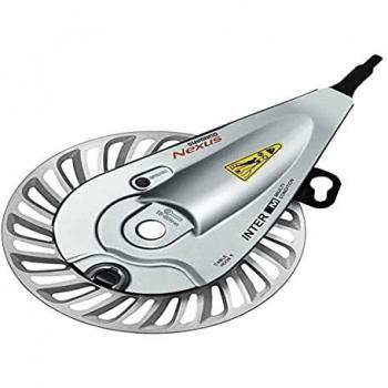 Freno de rodillo delantero Shimano Nexus BR-C6000, color plateado, con tuerca de bloqueo de 4mm, para adultos unisex, talla única