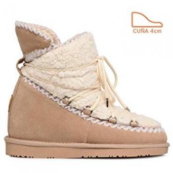 Gioseppo 46486, Botas Slouch para Mujer, Beige Camel, 40 EU