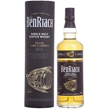 BenRiach Whisky de Malta Single Cask Strength Batch No. 2 60% Vol Peated