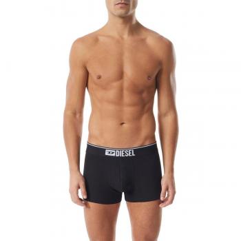 Diesel Men's Cotton Boxer Briefs - Pack of 3, Solid Colors