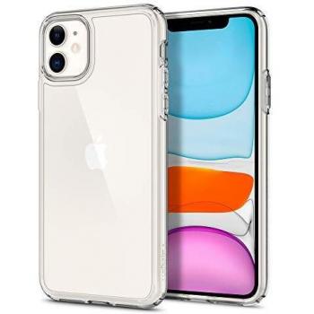 Spigen Funda Ultra Hybrid Compatible con iPhone 11 - Transparente