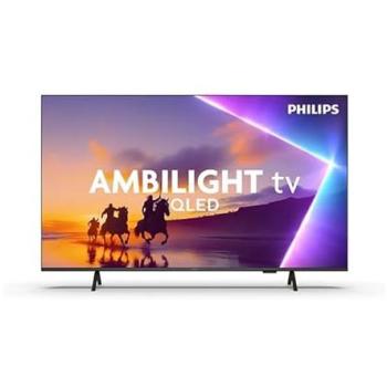 Televisor Philips QLED 43 4K UHD Ambilight Smart TV HDR10+ Dolby Atmos 43PUS8450/12