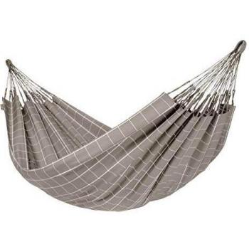 Hamaca Doble Brisa Almendra - Material Outdoor Resistente, hasta 160 kg, Impermeable