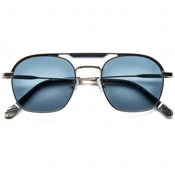 Etnia Barcelona Hamilton Sun SLBL Men's Silver Sunglasses 51mm