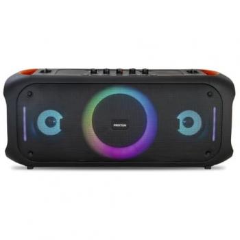 Altavoz Karaoke Portátil Jaia Max Prixton 75W - Micrófono Incluido, Bluetooth, USB, AUX, TF, FM, Autonomía 10h, Efectos Echo y Luz LED