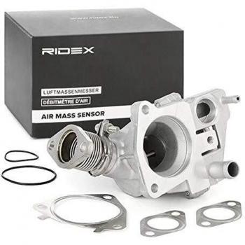 Válvula EGR RIDEX 1145E0211 para FIAT, PEUGEOT y CITROËN con juntas y características neumáticas