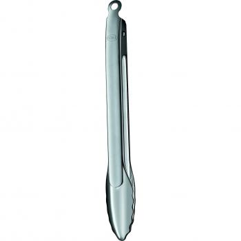 Rösle 40 cm Stainless Steel Cooking and Grilling Tongs with Locking Mechanism, Dishwasher Safe