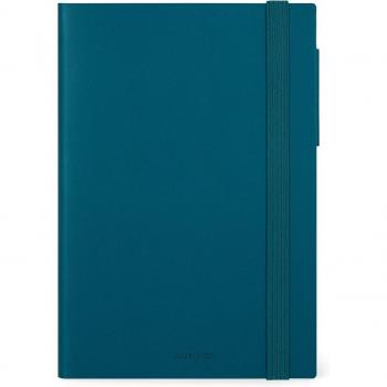 Agenda Legami 18 meses semana vista 24/25 Teal Blue multilingüe