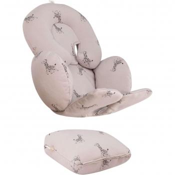 Cojín Reductor Universal para Silla de Coche y Capazo (3 Piezas) Jyoko Giraffe