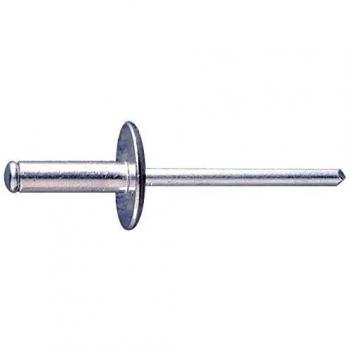 Remache de Aluminio Ala Ancha - 4,8x10 mm (250 unidades)