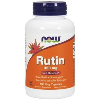 Now Foods Rutin 450 mg 100 Vegan Capsules