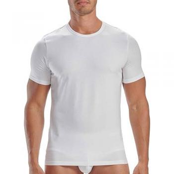 Camiseta adidas Active Flex Cotton para hombre, pack de 2, manga corta, cuello redondo, liso, color blanco puro
