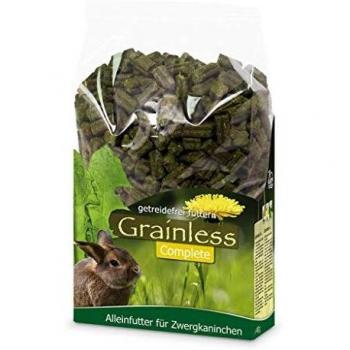 JR Farm Grainless Complete para conejos enanos - Pack económico: 2 x 15 kg