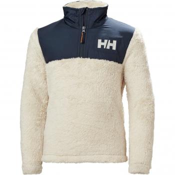 Helly Hansen Junior Champ Lightweight Midlayer Jacket White 176/16, Helly Hansen Champ Junior Fleece Cream 16 Years unisex