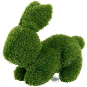 Figura Decorativa Polipropileno Césped Artificial Conejo 30 x 55 x 38 cm
